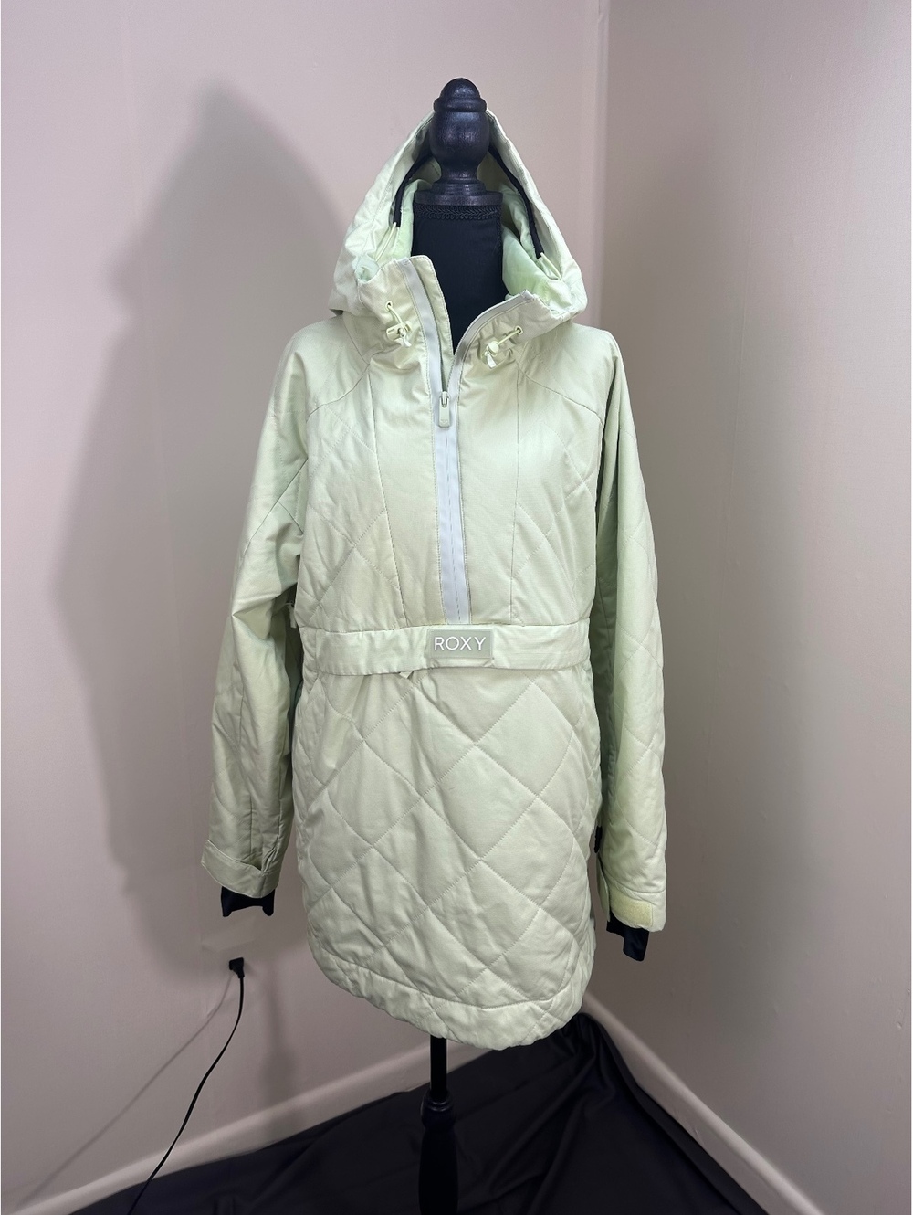 ROXY DryFlight 10K/10K Women’s Ski Snow Jacket Light Green Size L
